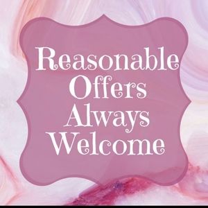 Feel free to make me an offer or bundle items